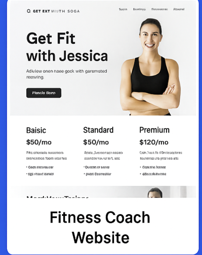 Fitness Coach Website
